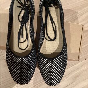 Rothy’s ankle wrap ballet flats. Size 11,5